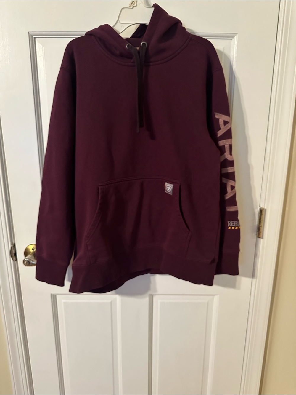 Ariat Maroon Pullover Hoodie